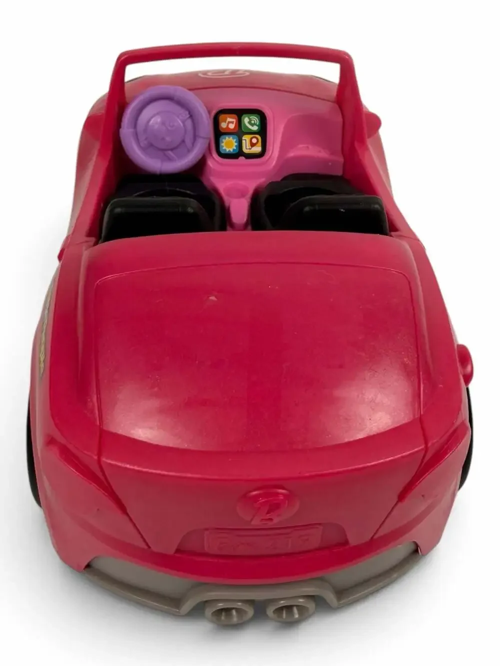 Fisher-Price Little People Barbie Pink Convertible Toy Car HCF59